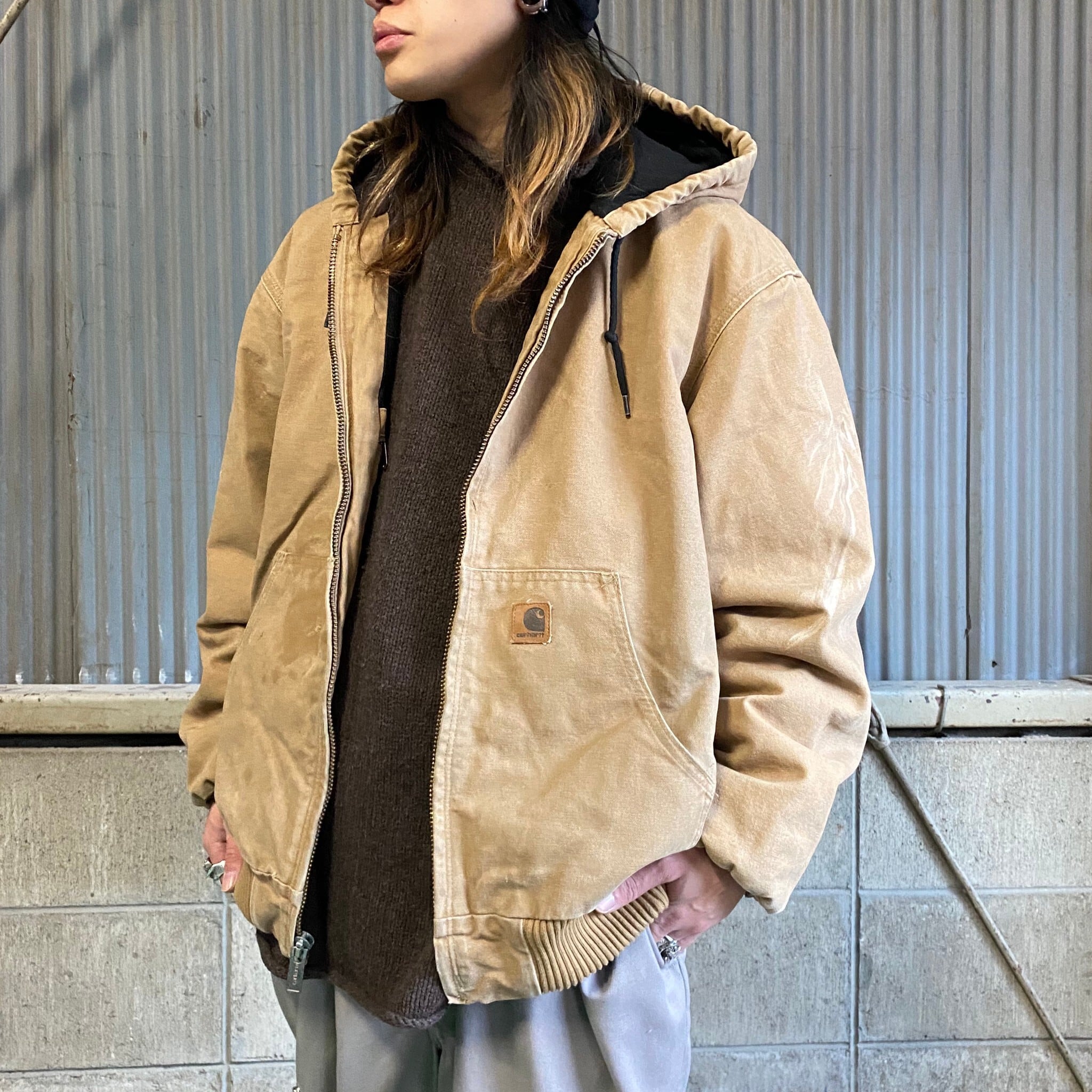 Carhartt カーハート アクティブジャケット メンズXL 古着 ダック地  