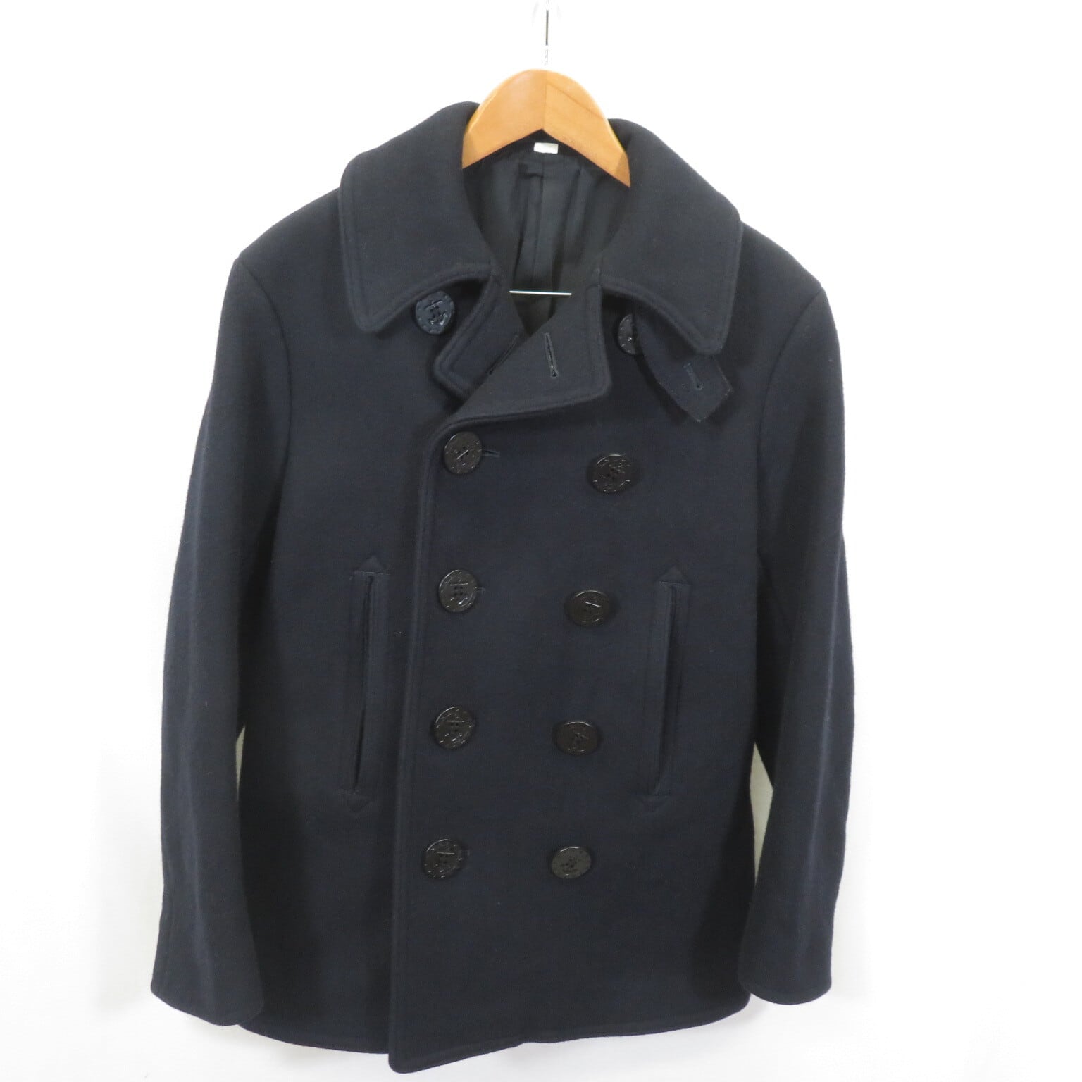 BUZZ RICKSON\\u0027S ピーコート COAT RICKSON\\u0027Sバズリクソンズtype アウター BUZZ RICKSON’S / バズリクソンズ BR11554 ウール ピーコート 東洋エンタープライズ ネイビー サイズ36