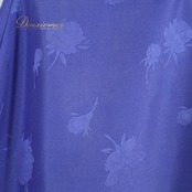 フラメンコ 衣装 Naomi Collection ナオミコレクション ワンピース ドレス ブルー系 青 花 花柄 ノースリーブ 袖なし ボランテ フリル 光沢 華やか ボリューム 上品 かわいい ダンス衣装 イベント ステージ 舞台 フラワー