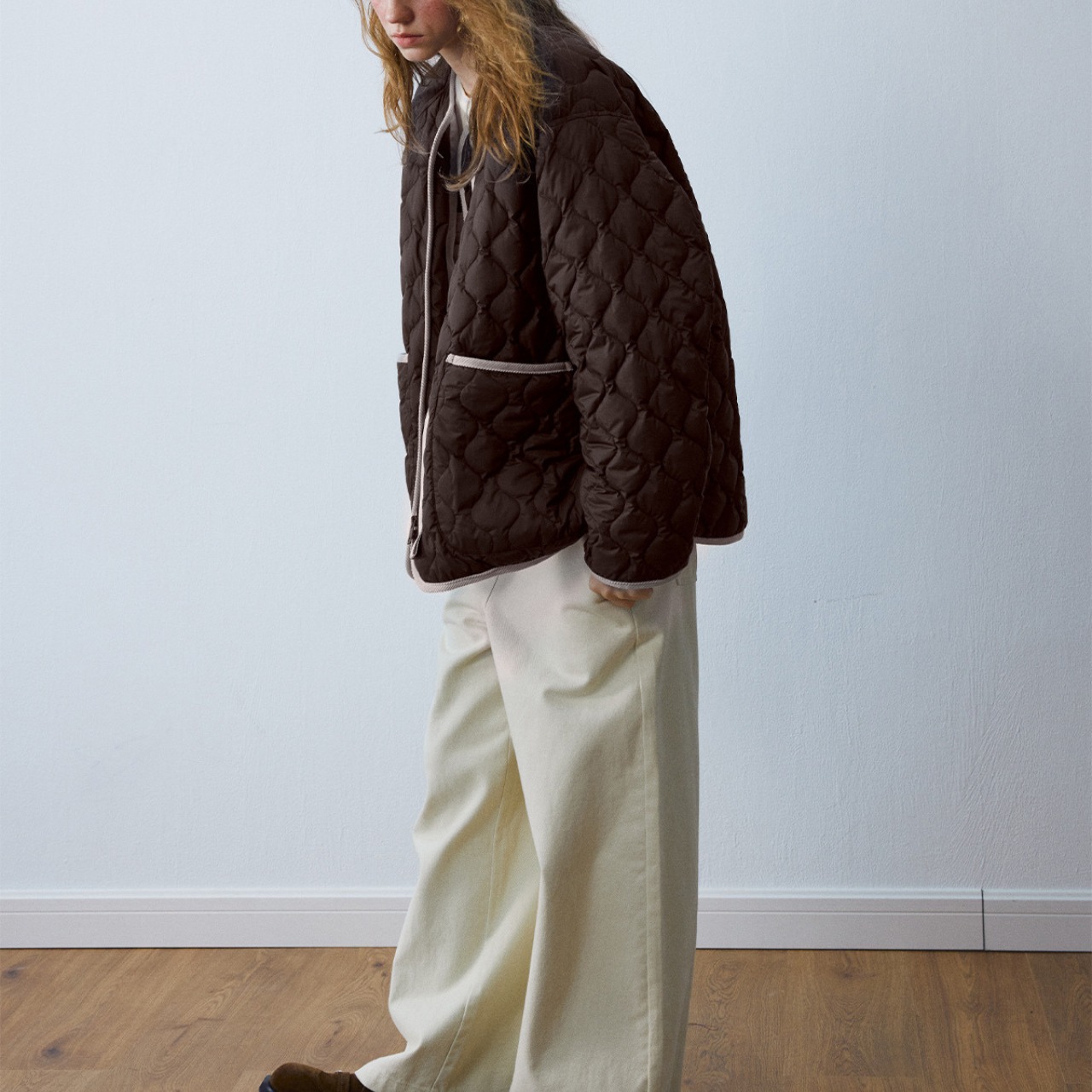 Quilted Volume Jacket  T3862