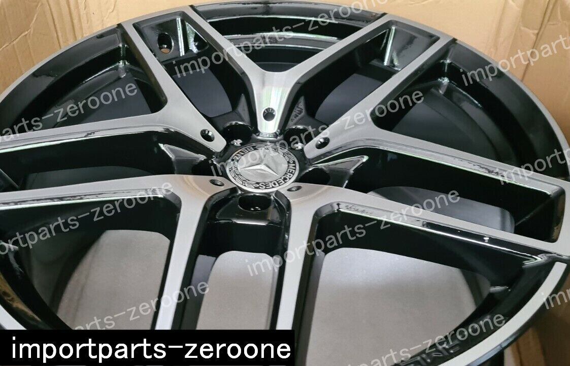 メルセデスベンツGLEクーペ　フロント21インチホイール10J 21インチ メルセデスベンツ GLE AMG 10J ブラック/カットフロント合金