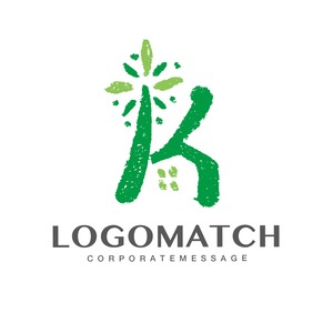 芽吹き広がるKのロゴ