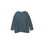 Eightlock Smooth Cotton Buttonless cardigan （エイトスムース　釦無しカーデ）N221F420