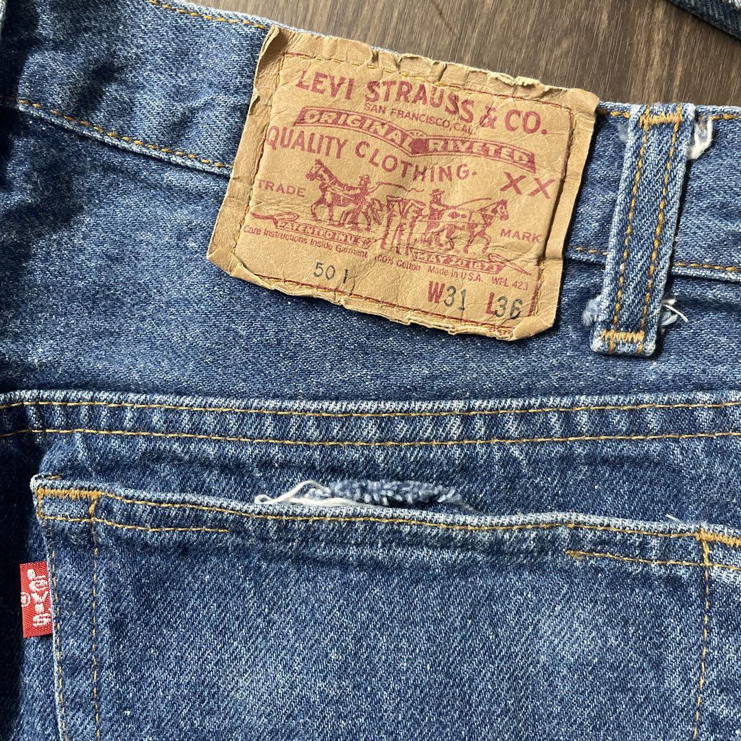 良品 古着 Levi's リーバイス 501 デニム ジーンズ w31 L36 90s 97年製