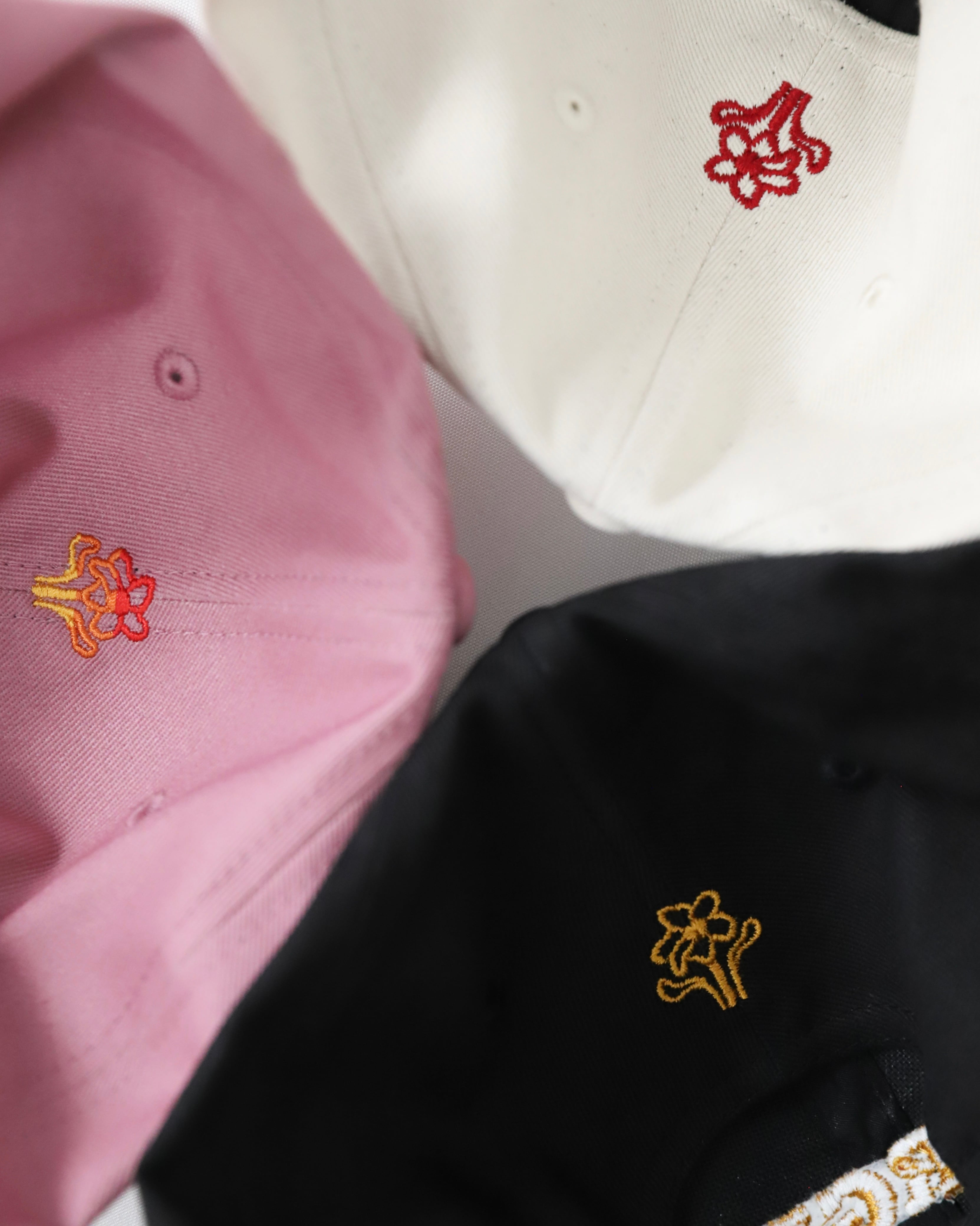 Round Embroidery Logo Cap | AMBERGLEAM