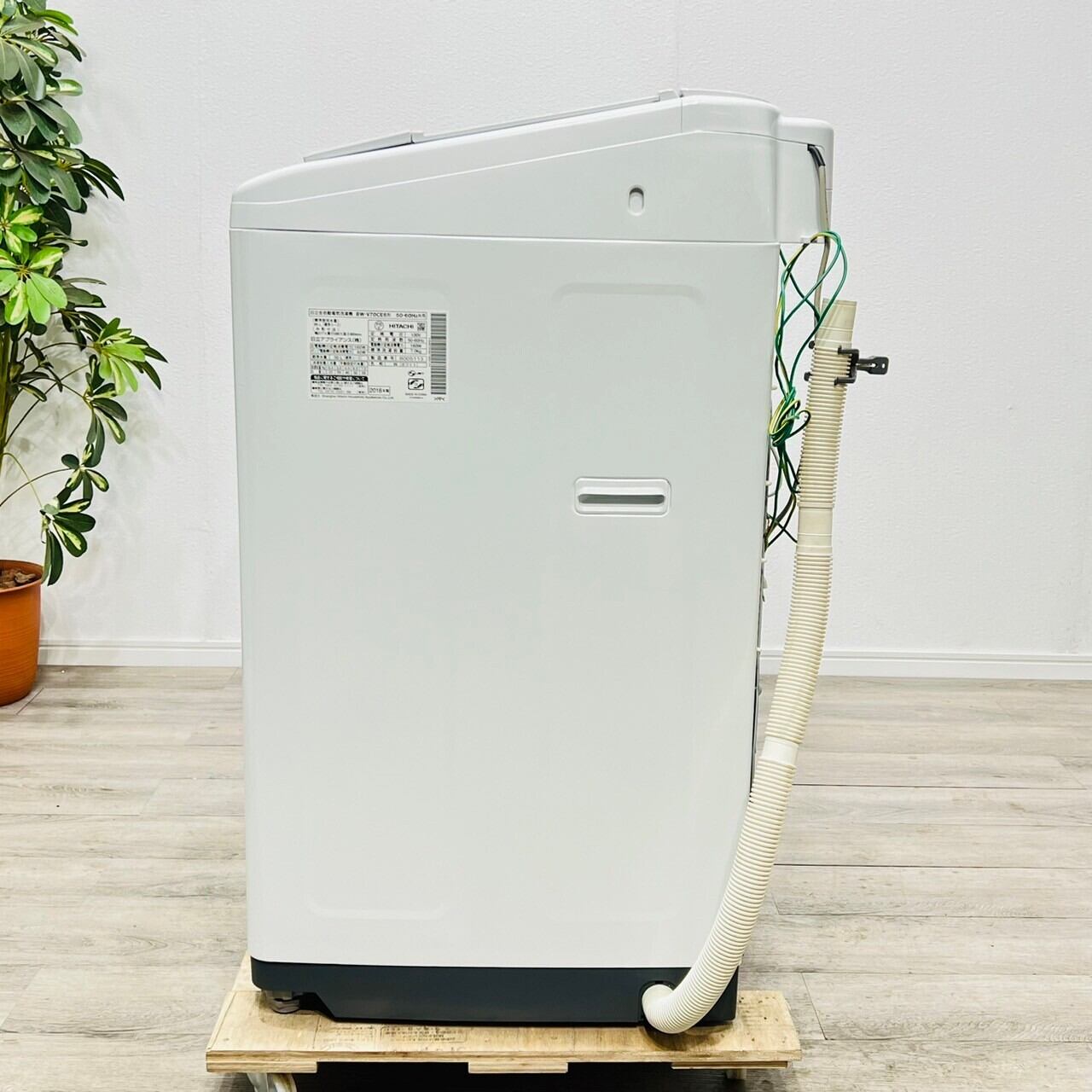 ♦️HITACHI a1821 洗濯機 7.0kg 2018年製 9♦️ | ネットでリサイクル ...