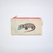 Ashi｜亜紙 Flat Pouch M＊Tokkey 動物柄 紙ポーチ バナナ ハンドメイド