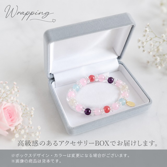 【受注生産・5点限り】恋天使の祈りブレスレット（br2403-01）
