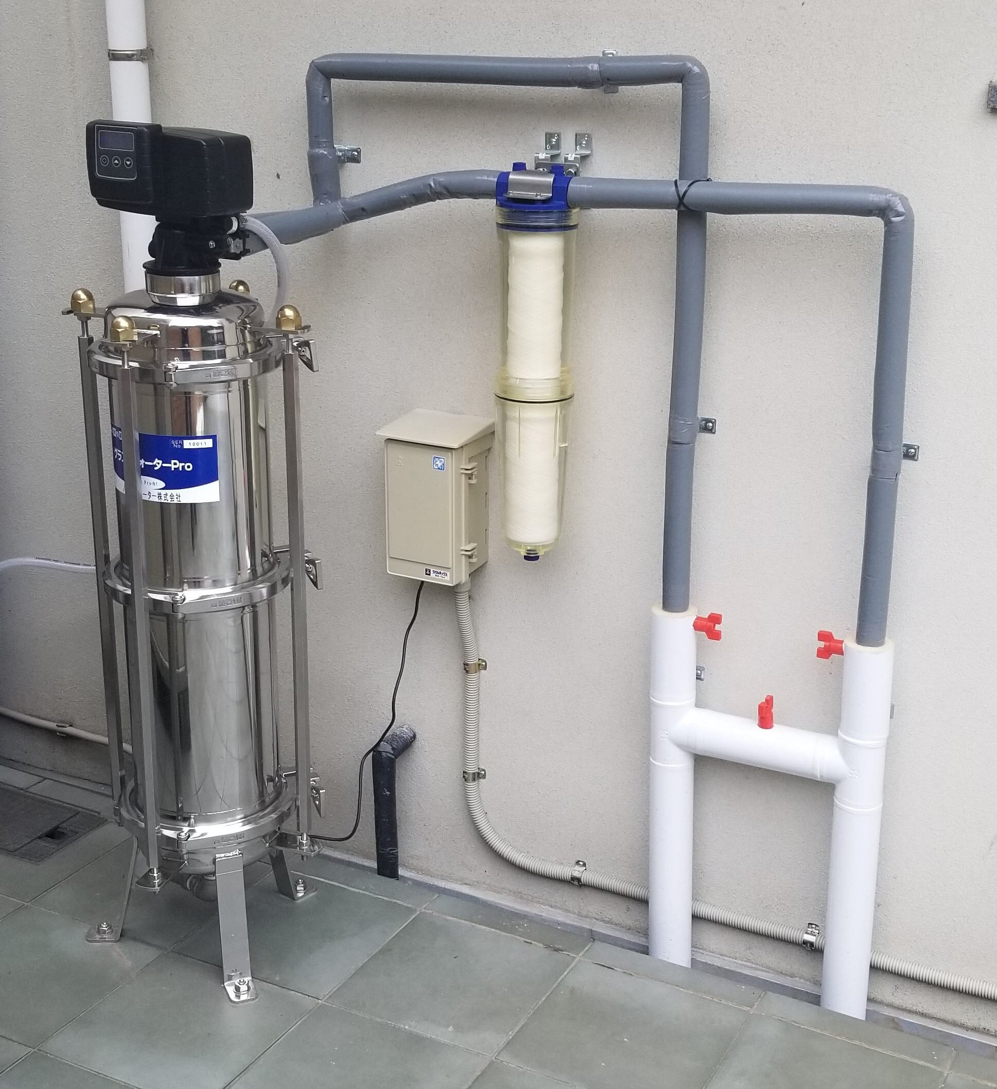 家庭用セントラル浄水器 グランドウォーターPro N1型 | 家庭用浄水器