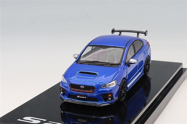 Hobby JAPAN（ホビージャパン） 　1/64 スバル S207 NBR チャレンジ パッケージ WR ブルー パール 　HJ643068BL