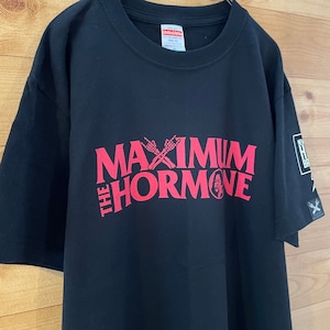 【United Athle】マキシマム ザ ホルモン バンドTシャツ バンt  ロックt  バックプリント Mサイズ 古着