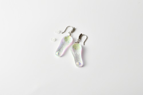 Fossil clear(ピアス145)