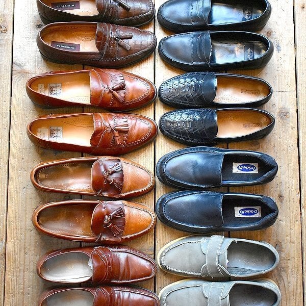 アレンエドモンズ ローファー 革靴 レザー シューズ USA 茶 古着 美品