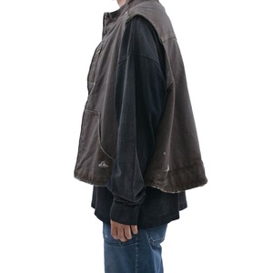 【KAMIYA】BORO Duck Vest