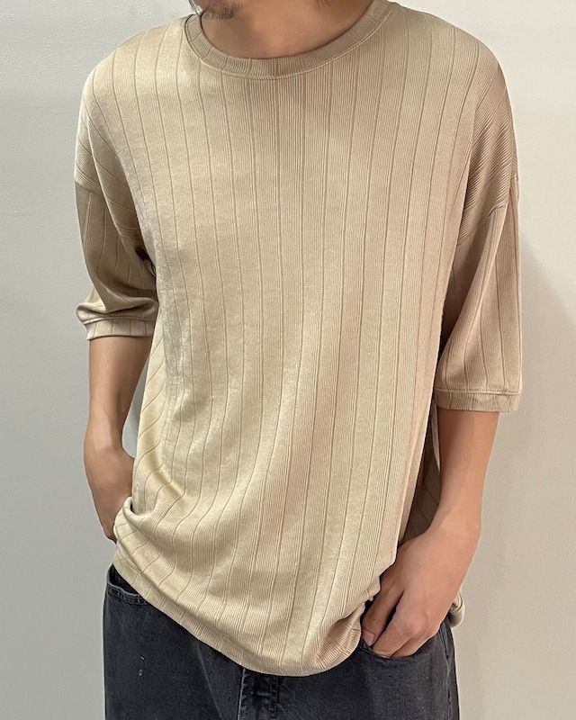 oversized shiny T-shirt