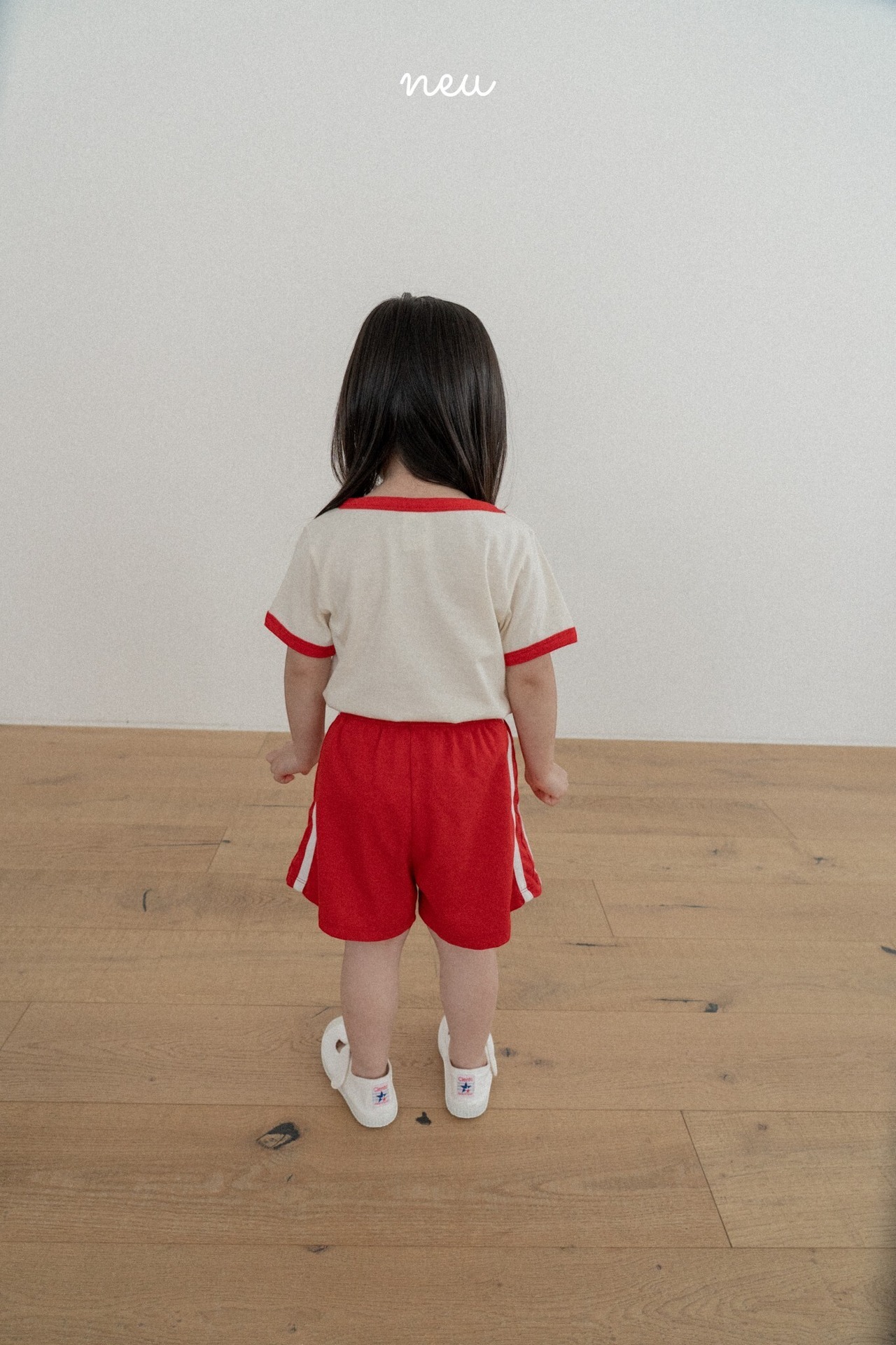 【取寄/韓国直送】Neu 26/SM バイカラーハーフパンツ｜夏服｜韓国子供服