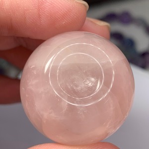 9.とっても可愛い♪ローズクォーツりんごさん♪