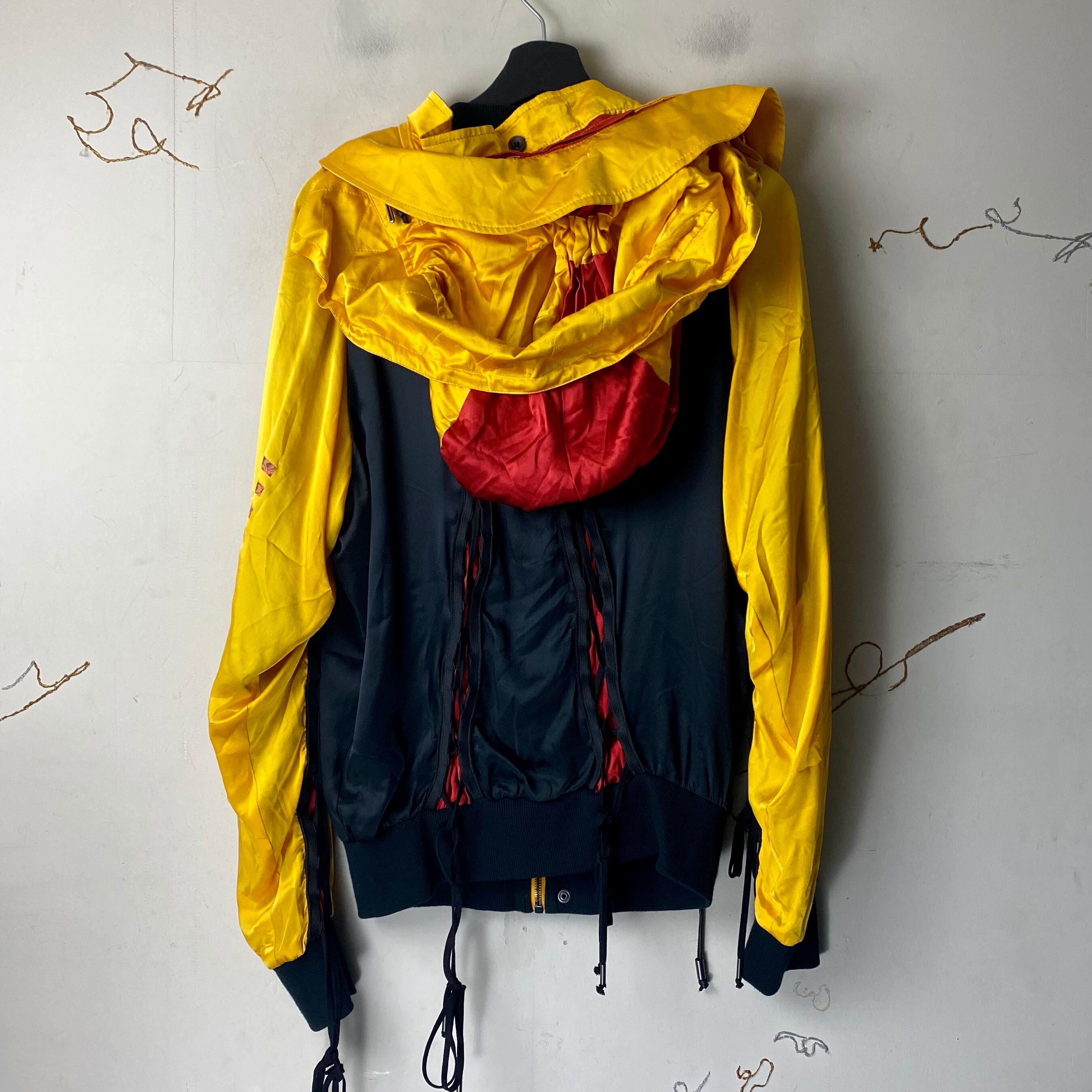 JOHN GALLIANO silk blouson | NOIR ONLINE