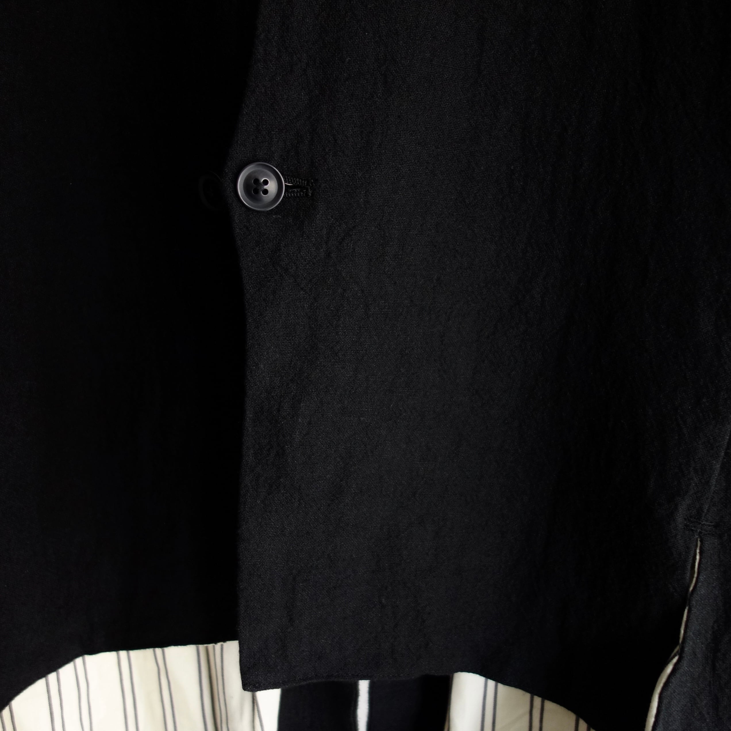 habit à la française gilet / française black | ATELIER GARDENIA