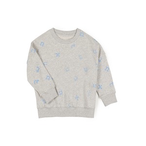 nixnut　Stanp Sweater -Gray