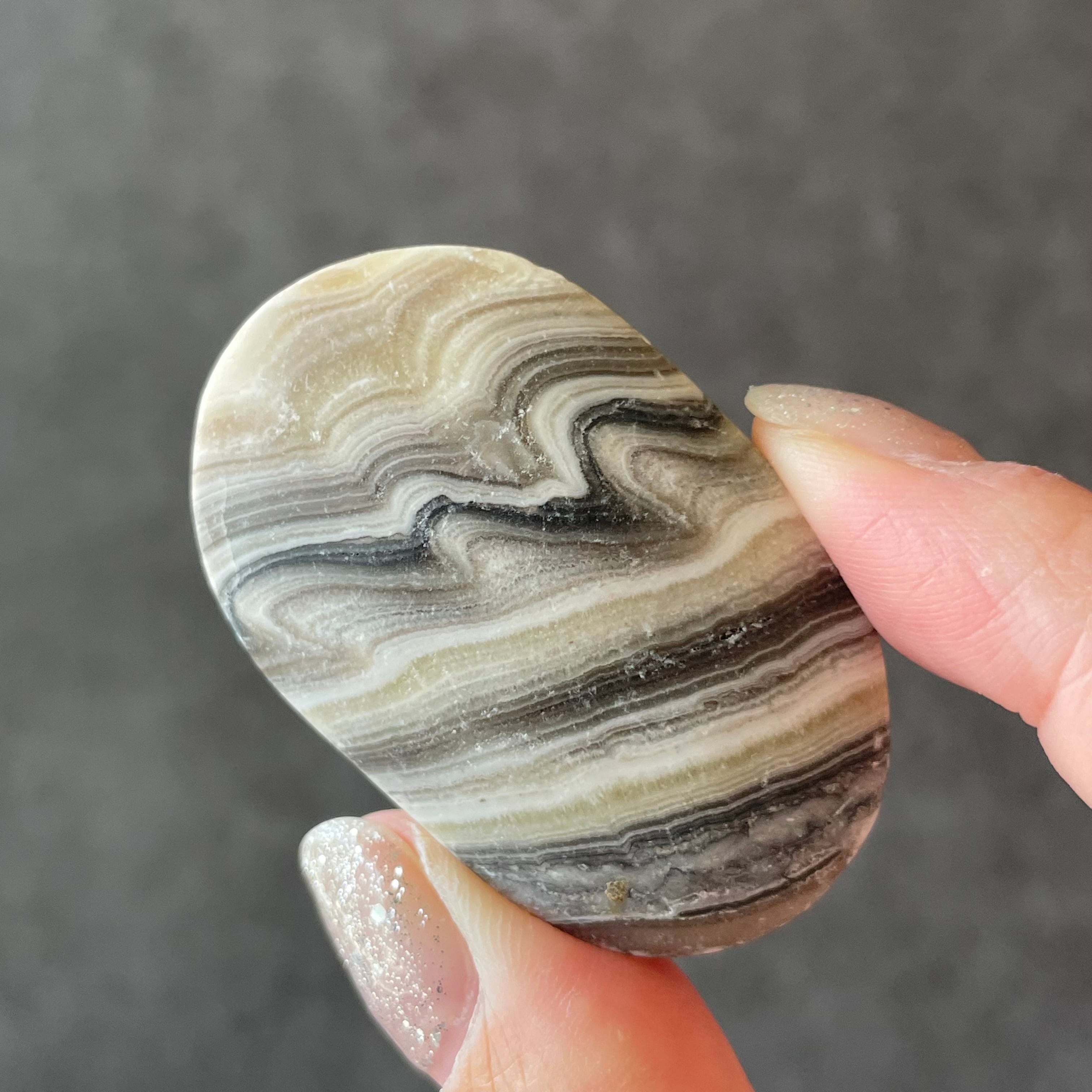 メキシコ産♦︎チョコレートカルサイト Chocolate Calcite|パーム palm②|天然石 パワーストーン 鉱物 gem stone