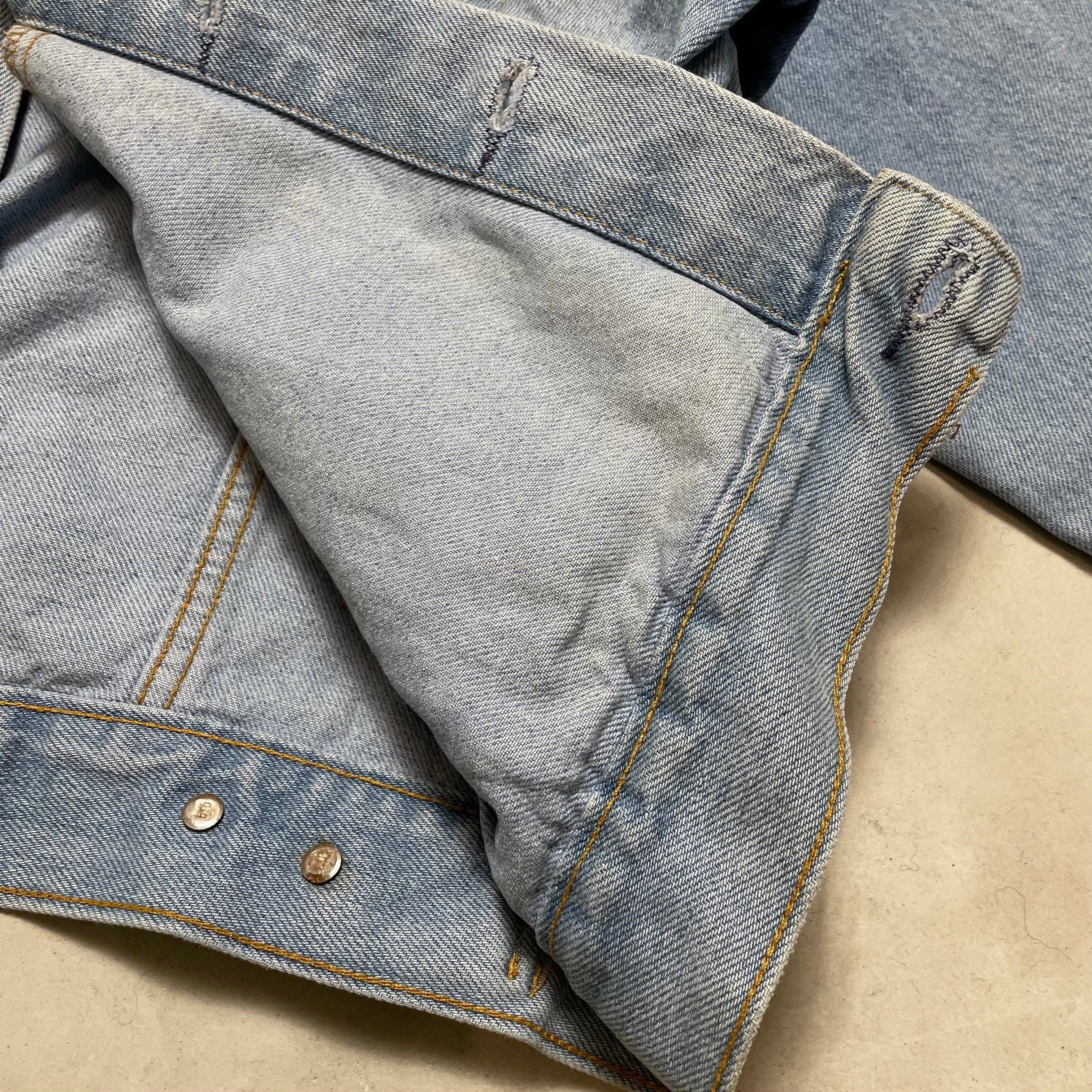 80-90年代 Levi’s リーバイス USA製 70507-0214 トラッカージャケット デニムジャケット 80-90s メンズ Gジャン M  古着【デニムジャケット】 | pine0kid powered by BASE