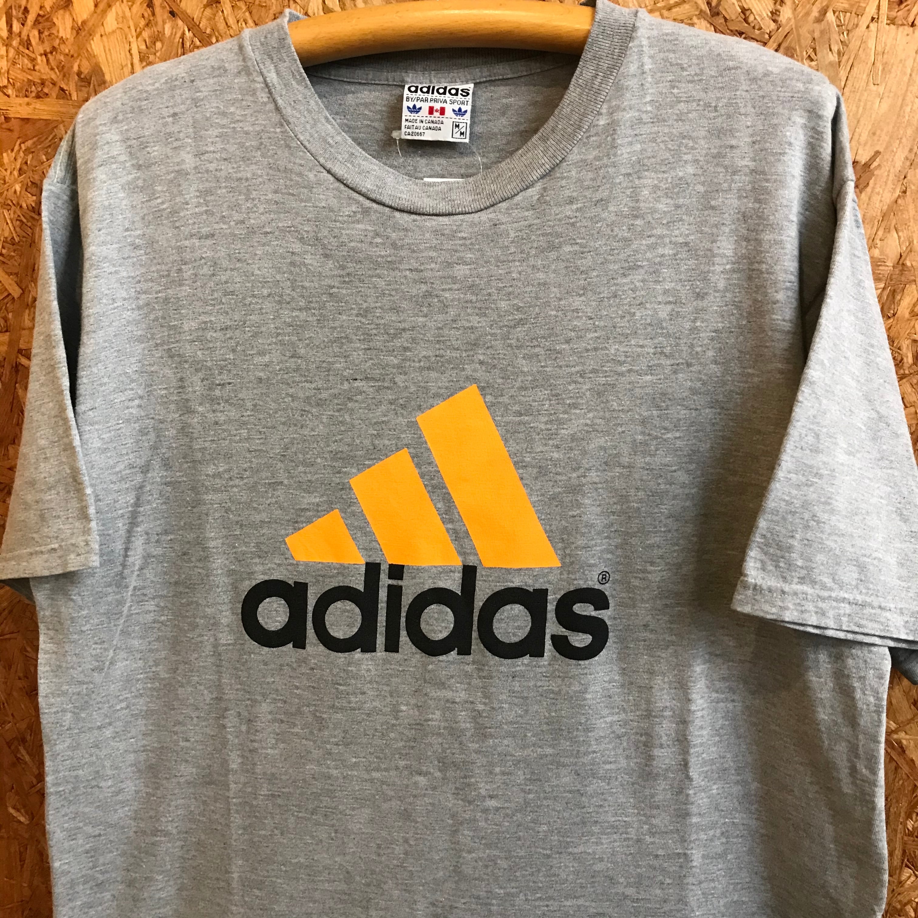 90s adidas Tシャツ MADE IN CANADA | 古着屋NEVERMIND