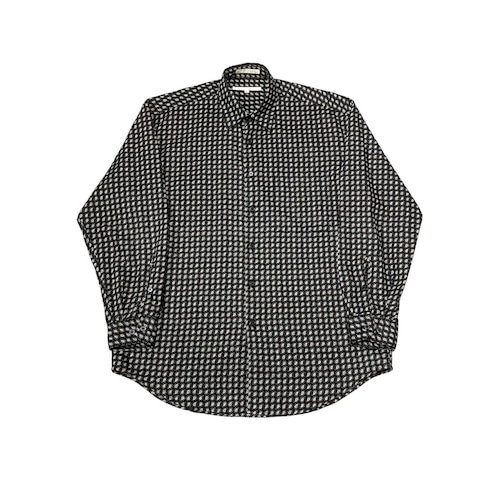 Vintage - Paisley Cotton Shirt (size-M) ¥13000+tax