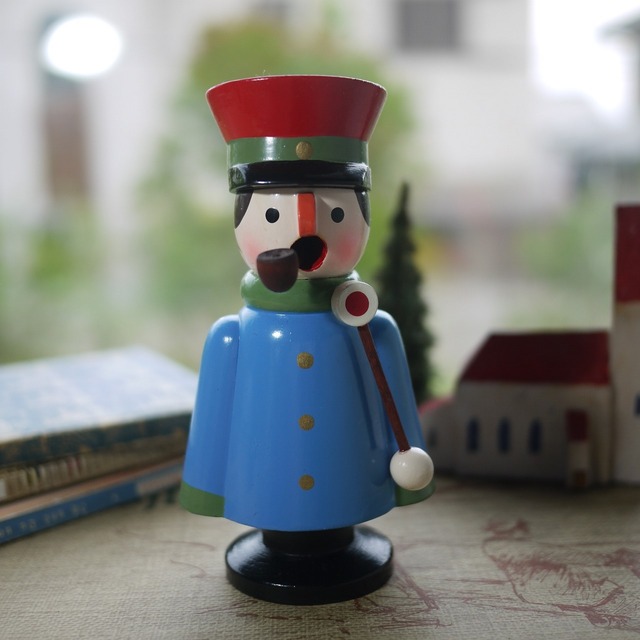 青い鉄道員 スモーカー 煙出し人形 パイプ人形