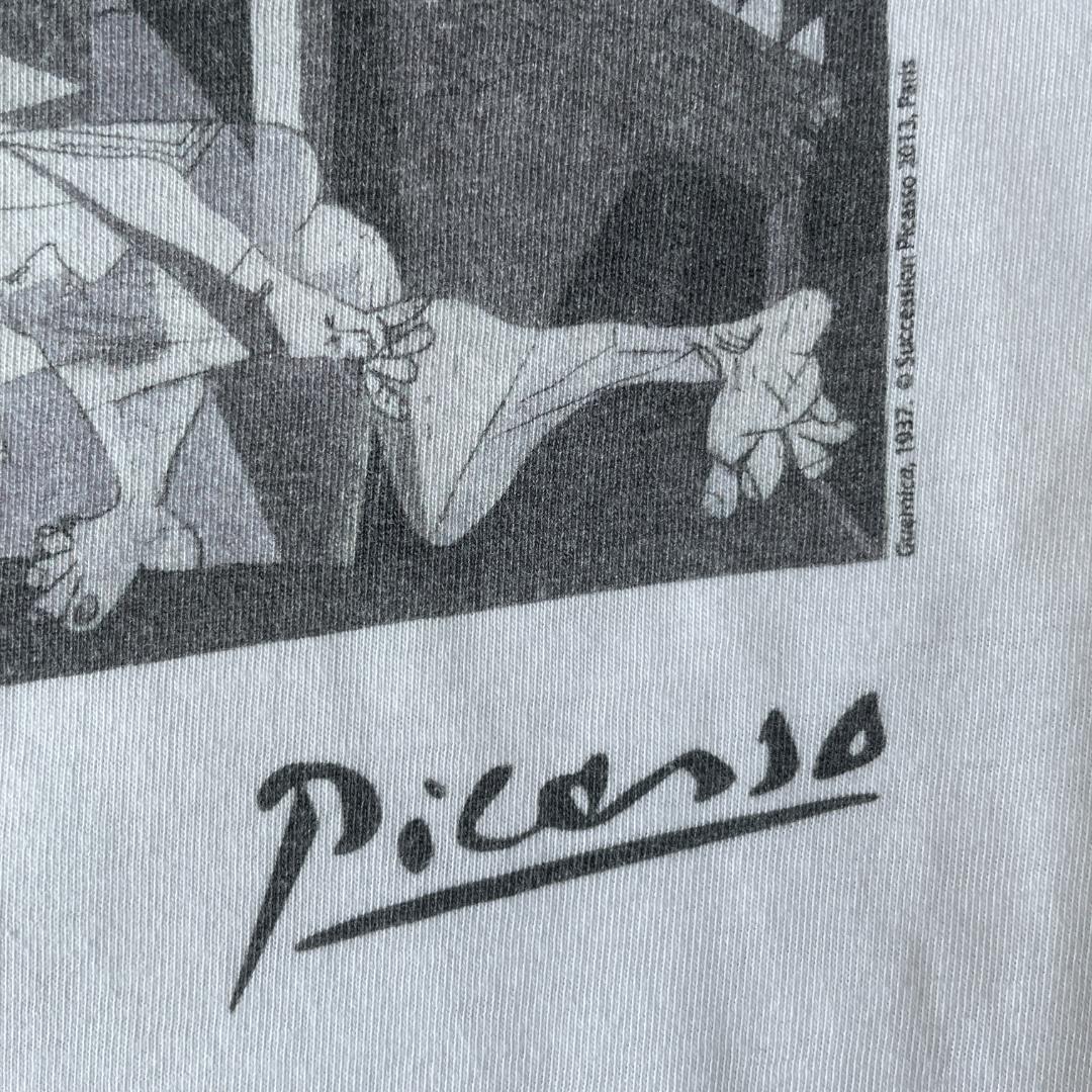 GF680 Tシャツ 90s パブロピカソ アートT アート ゲルニカ 高橋 GF680 Tシャツ 90s パブロピカソ アートT アート ゲルニカ 高橋