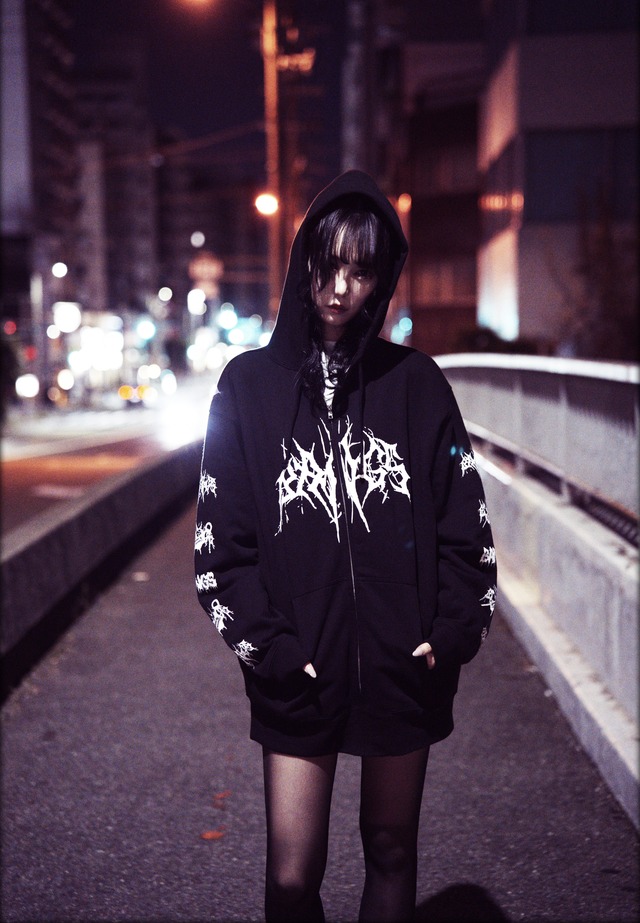 grass logo/ジップアップパーカー