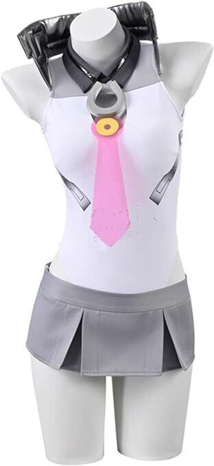 K4939 ウマ娘プリティーダービー ミホノブルボン 勝負服 風 コスプレ