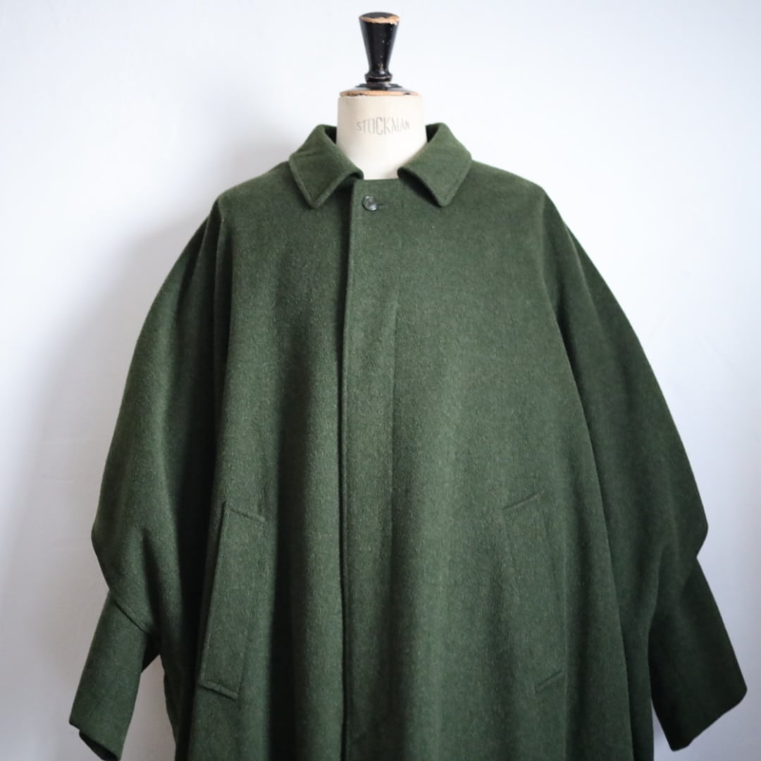 70s Vintage Salko Loden Cape Coat【オーストリア製】