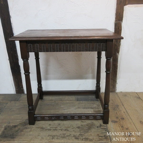 イギリス アンティーク 家具 サイドテーブル オケージョナル 英国 6646d