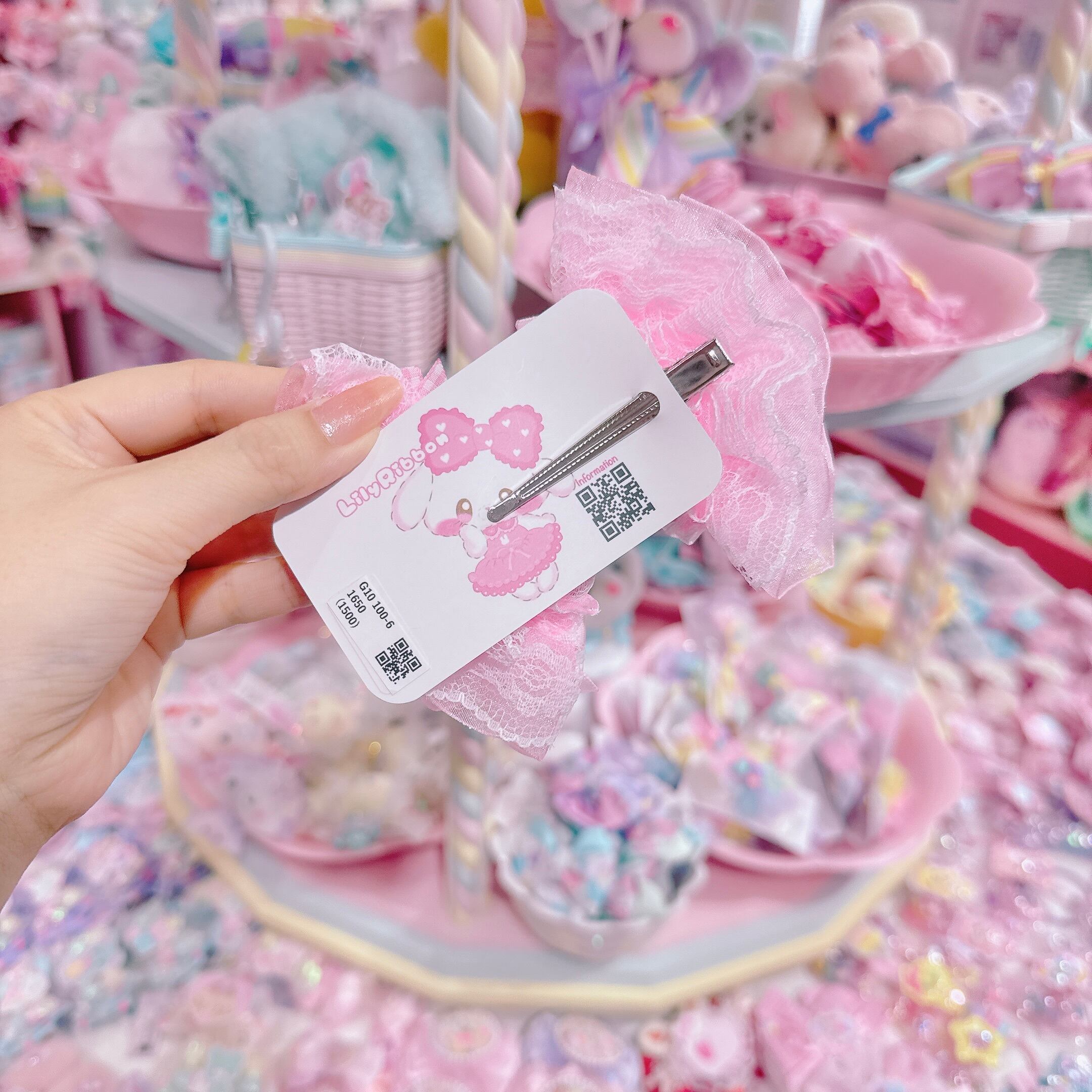 【G10】100-6ヘアクリップ