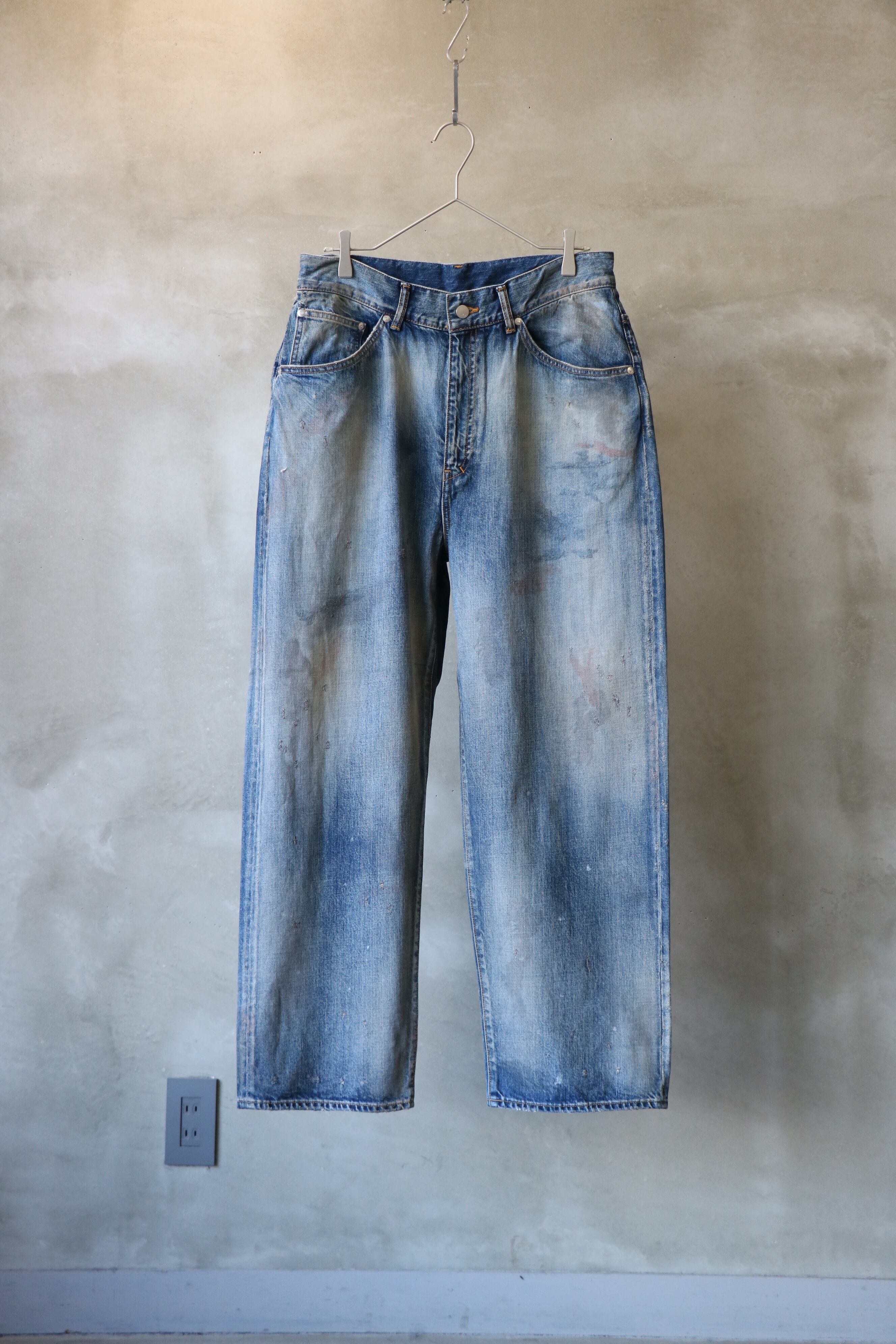 Restock!】Ancellm / TAPERED 5P DENIM PANTS / ANC-PT75 / アンセルム 