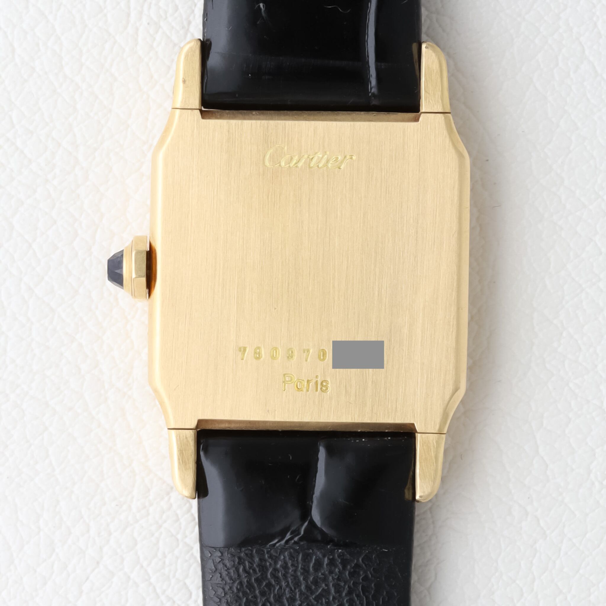 カルティエ サントスドゥモン PARIS LM ノークラック Ref.78097