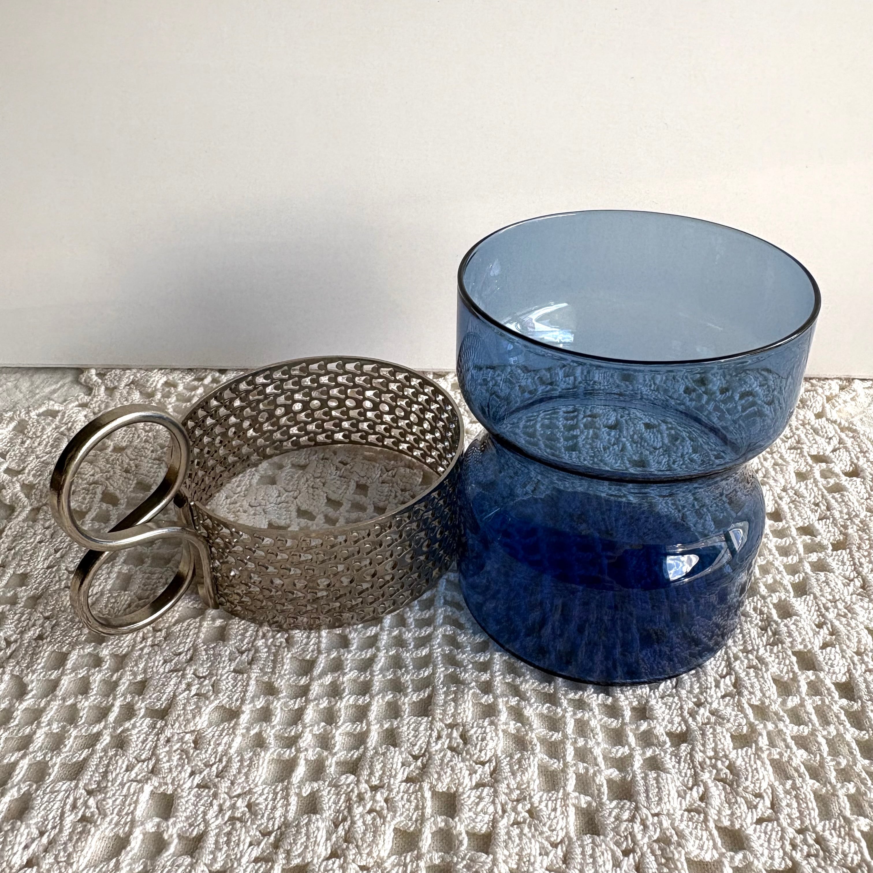 Iittala vintage Tsaikka⁎༶ イッタラ ツァイッカ ホルダー付グラス