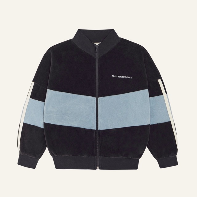 即納【The Campamento】Grey Color Block Sweatshirt / スウェット / カンパメント