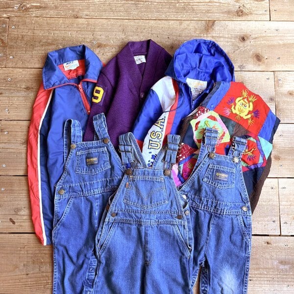 1点物◇USA製ビンテージ90sオシュコシュ子供用オーバーオール 1点物◇USA製ビンテージ90sオシュコシュ子供用オーバーオール
