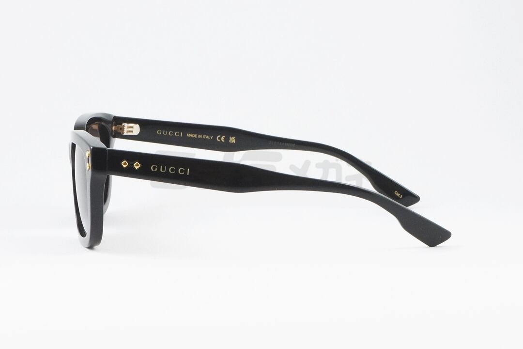 GUCCI サングラス GG1605SK 001 スクエア メンズ レディース アジアン 
