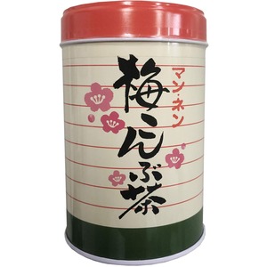 【人気】マンネン 梅こんぶ茶 80g