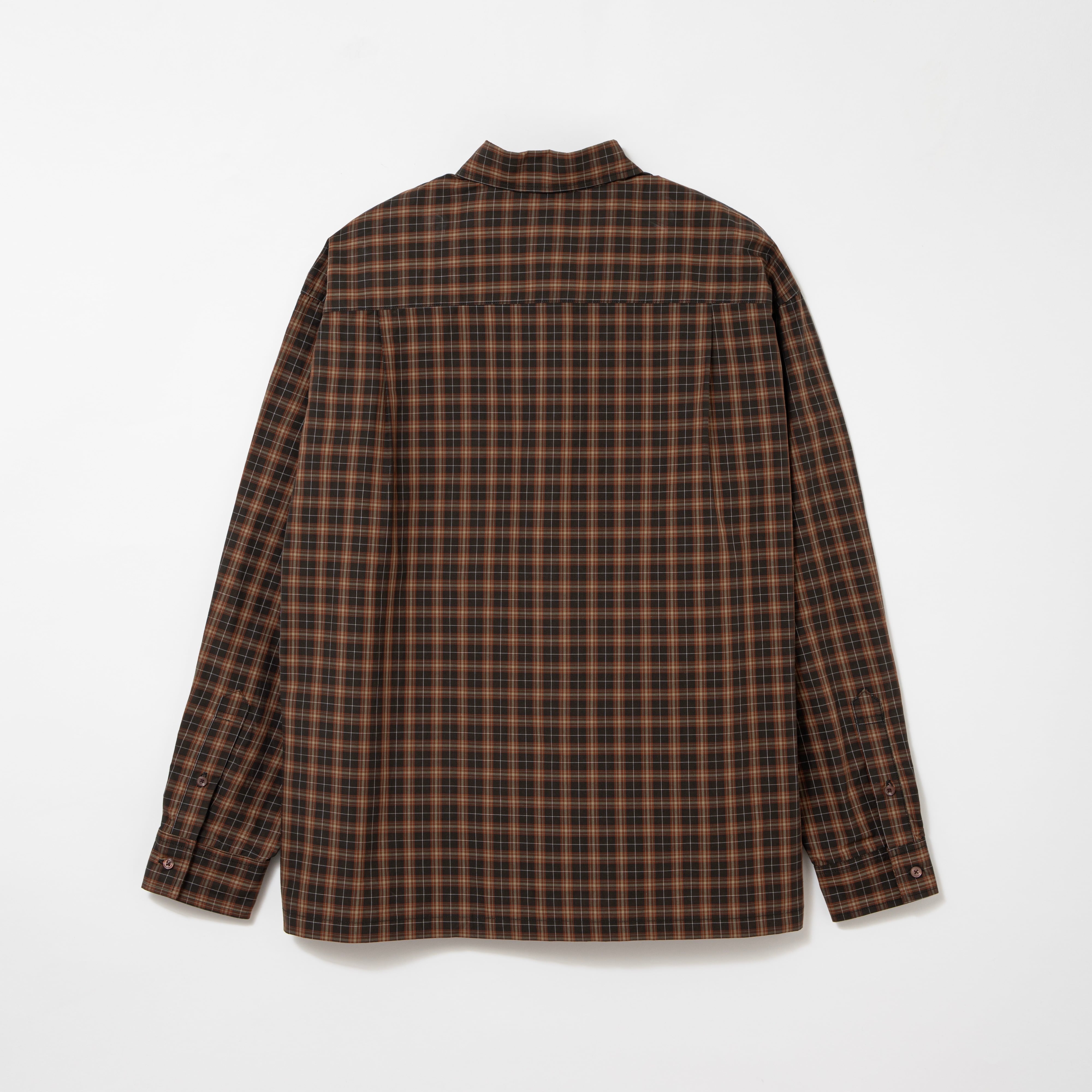 @*様 TTT MSW Regular collar shirt brown M Regular collar shirt（BROWN CHECK） | TTTMSW
