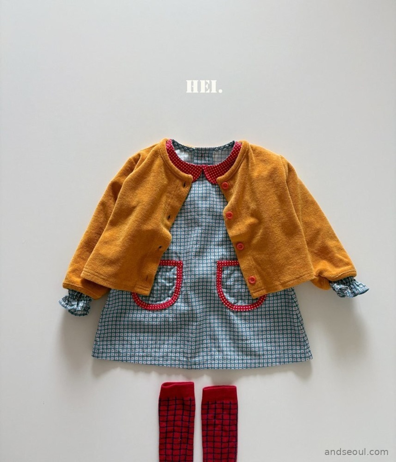 【取寄/韓国直送】Hei マアチルダワンピース |秋服|韓国子供服|26/AT