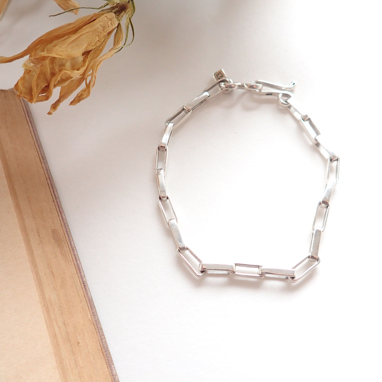 Oval Link Chain Bracelet (メンズ/レディース)
