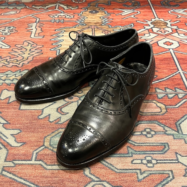 EDWARD GREEN "CADOGAN" SEMI BROGUE SHOES《6 E》