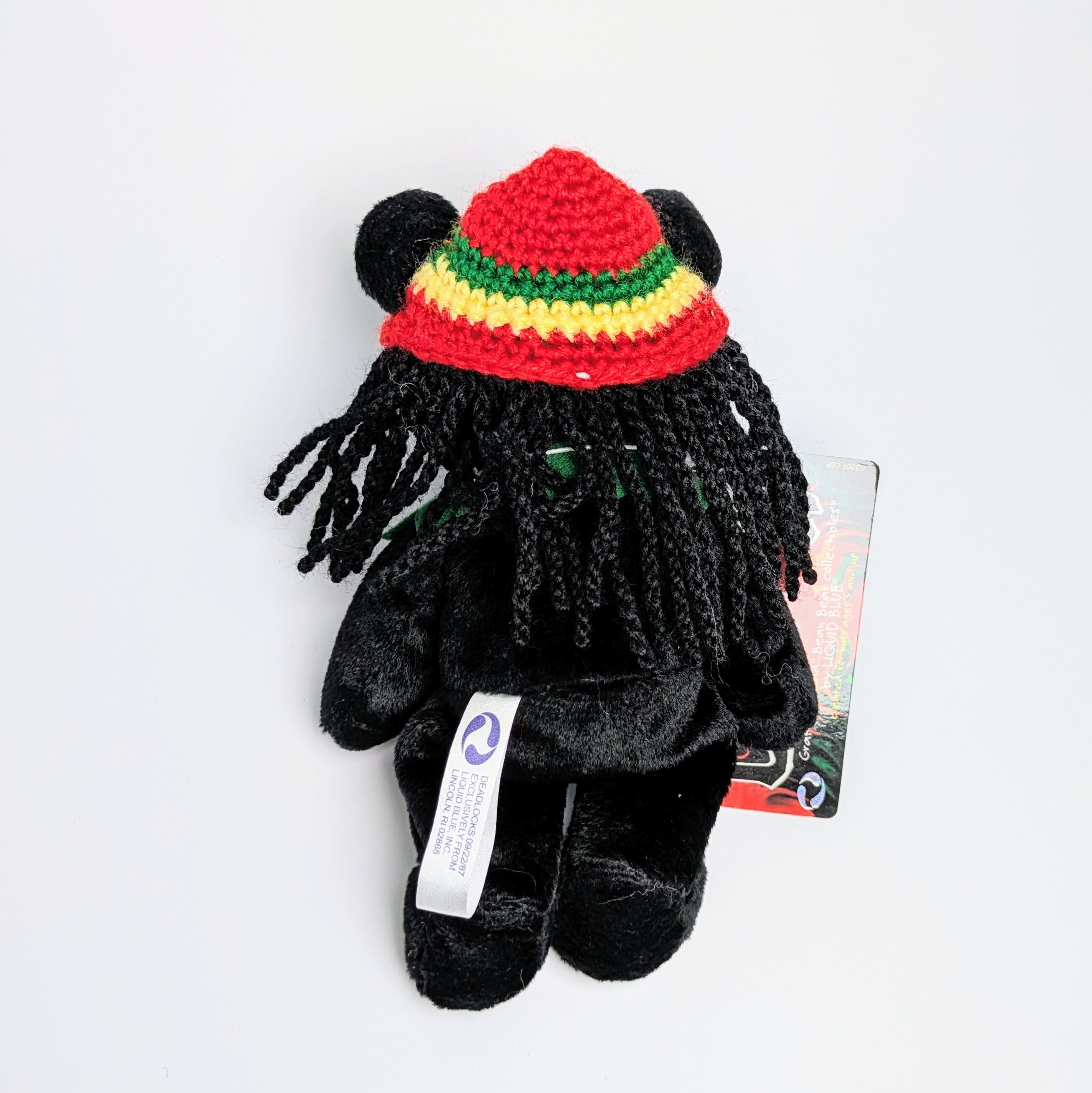 ☆DEADSTOCK / VINTAGE☆ 2006年製 【 Grateful Dead( グレイトフルデッド )】7inch 7インチ / RASTA ラスタカラー / Dead Locks デッドロックス / 1987年9月22日 〚アメリカン雑貨 アメトイ〛