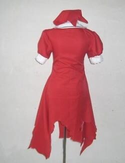 K5083 東方project フランドール・スカーレット 紅魔城 風 コスプレ