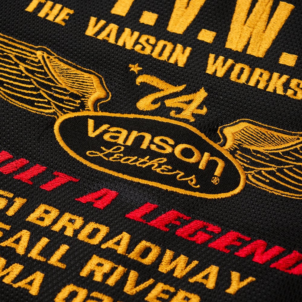 TVS2605S メッシュワークシャツ | vansonleathers