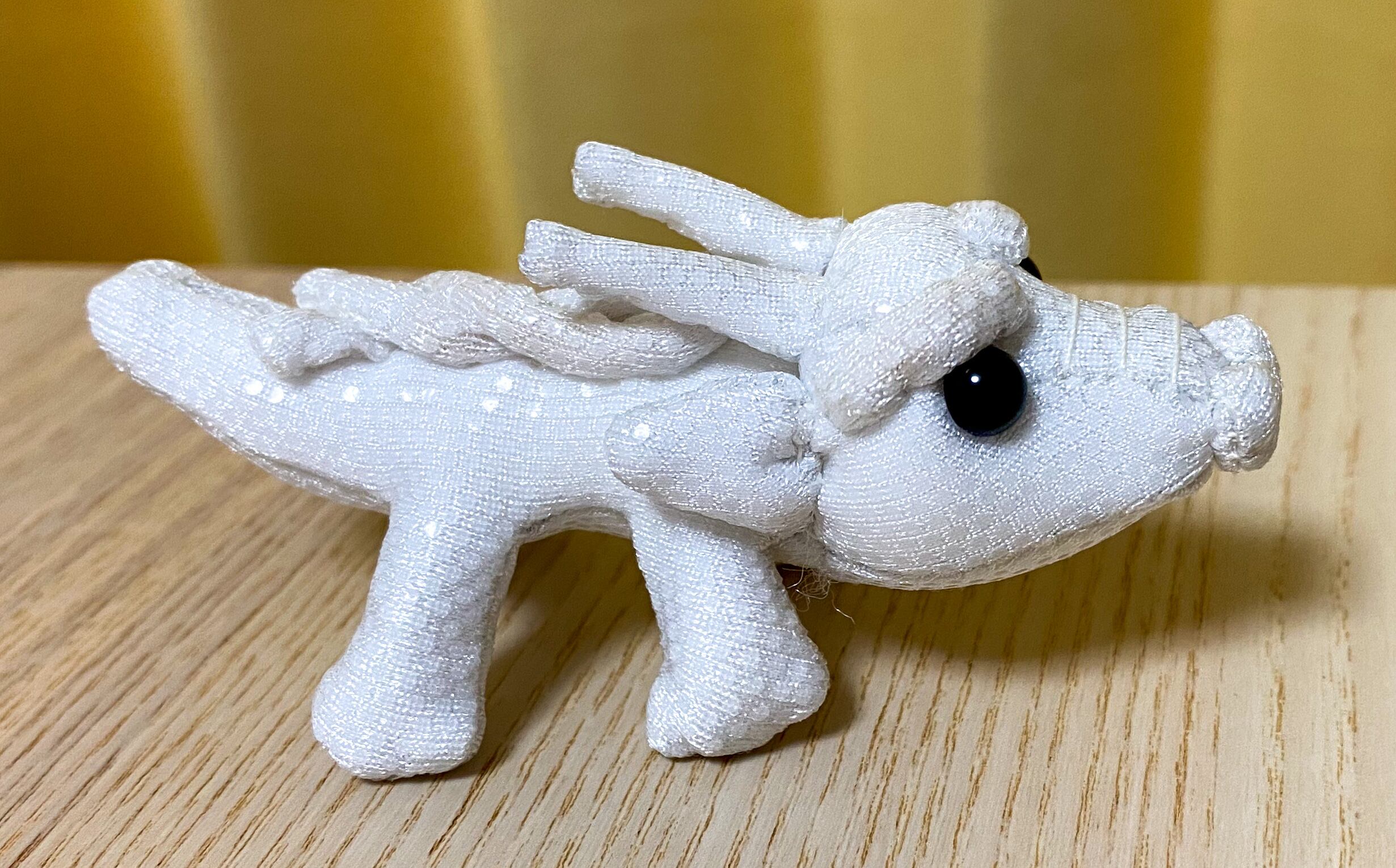 小さい白龍のぬいぐるみ | つくもぐるみの社